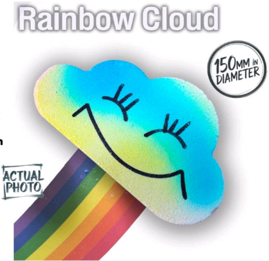 Rainbow Cloud Bath Bomb