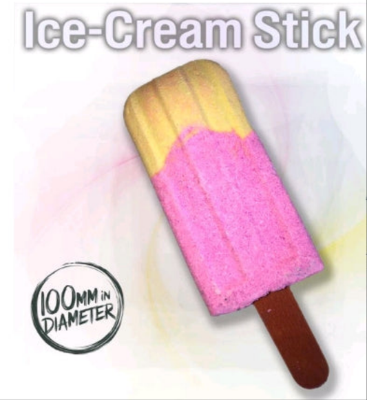 Ice-Cream Stick Bath Bomb