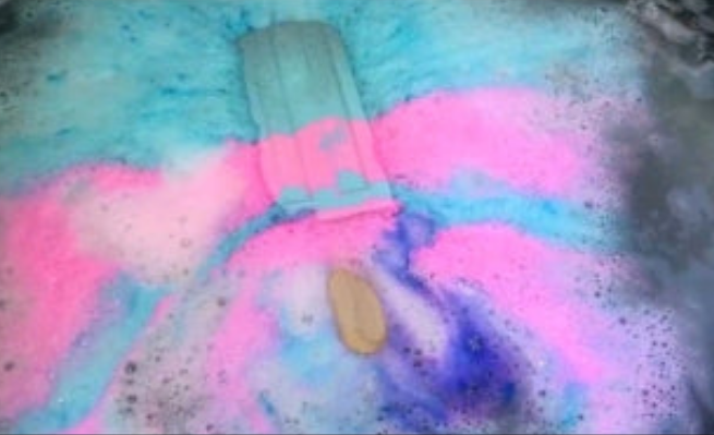Ice-Cream Stick Bath Bomb