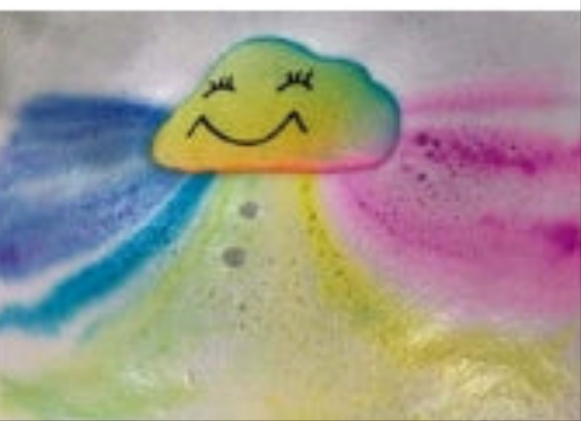 Rainbow Cloud Bath Bomb